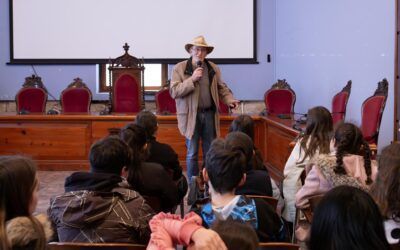 Finaliza la semana del árbol con las charlas del divulgador Joël Lodé y los últimos talleres de educación ambiental